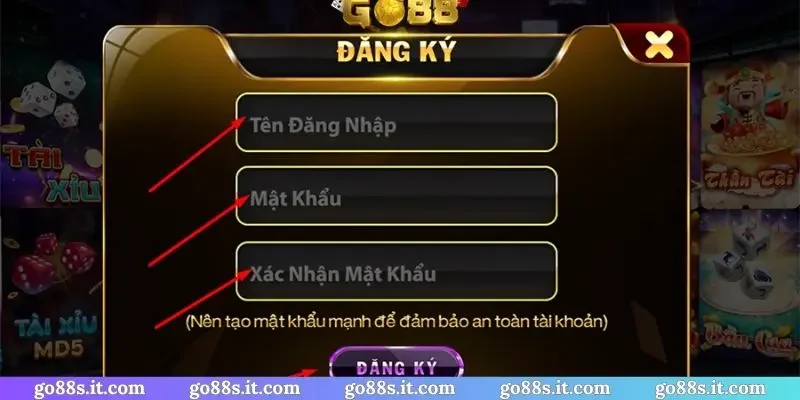 Đăng ký GO88 và tạo tài khoản thành viên chính thức