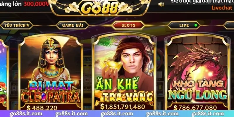 Ưu điểm khi lựa chọn nổ hũ GO88